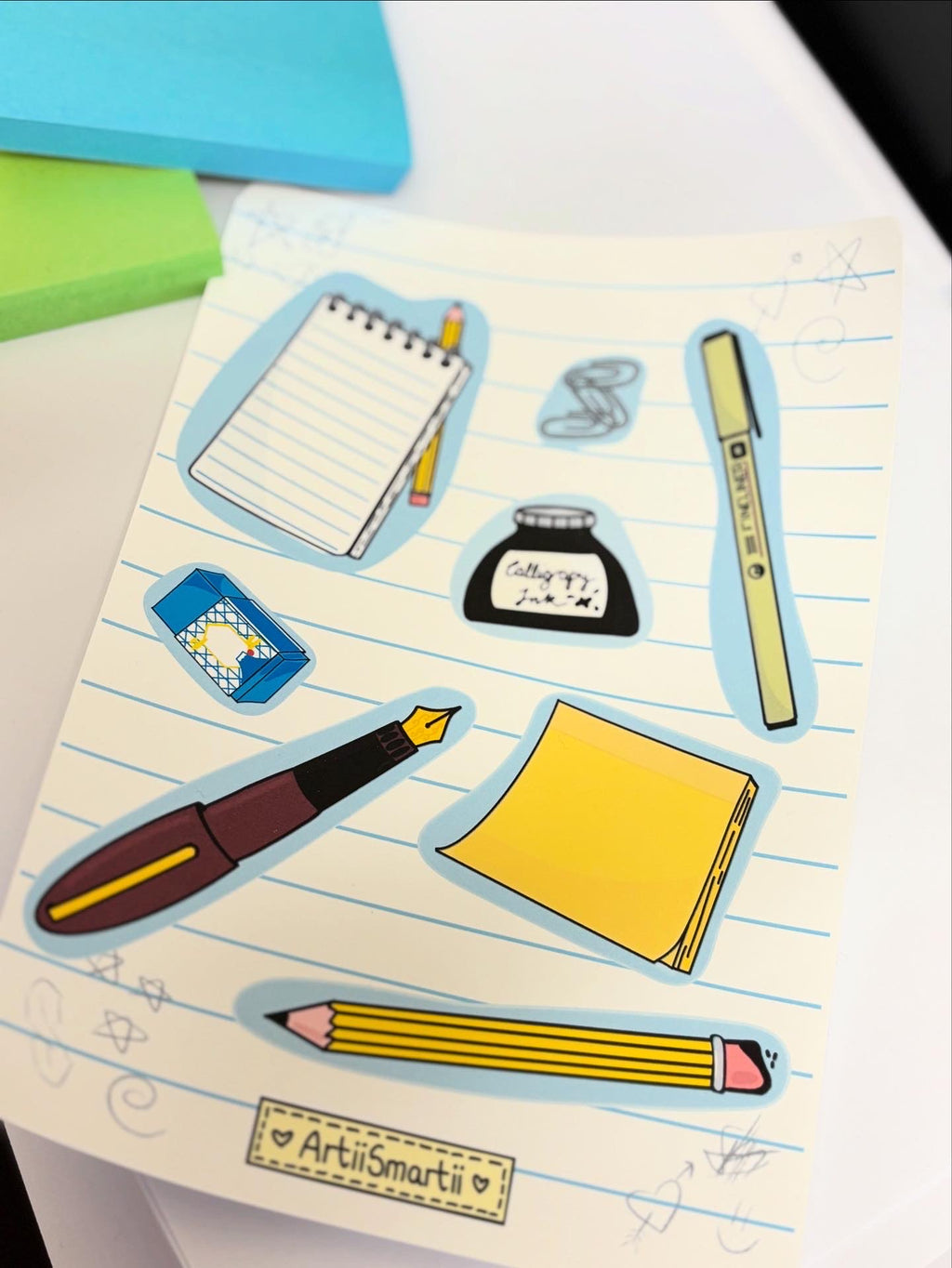 Stationery Favourites Sticker Sheet image 2