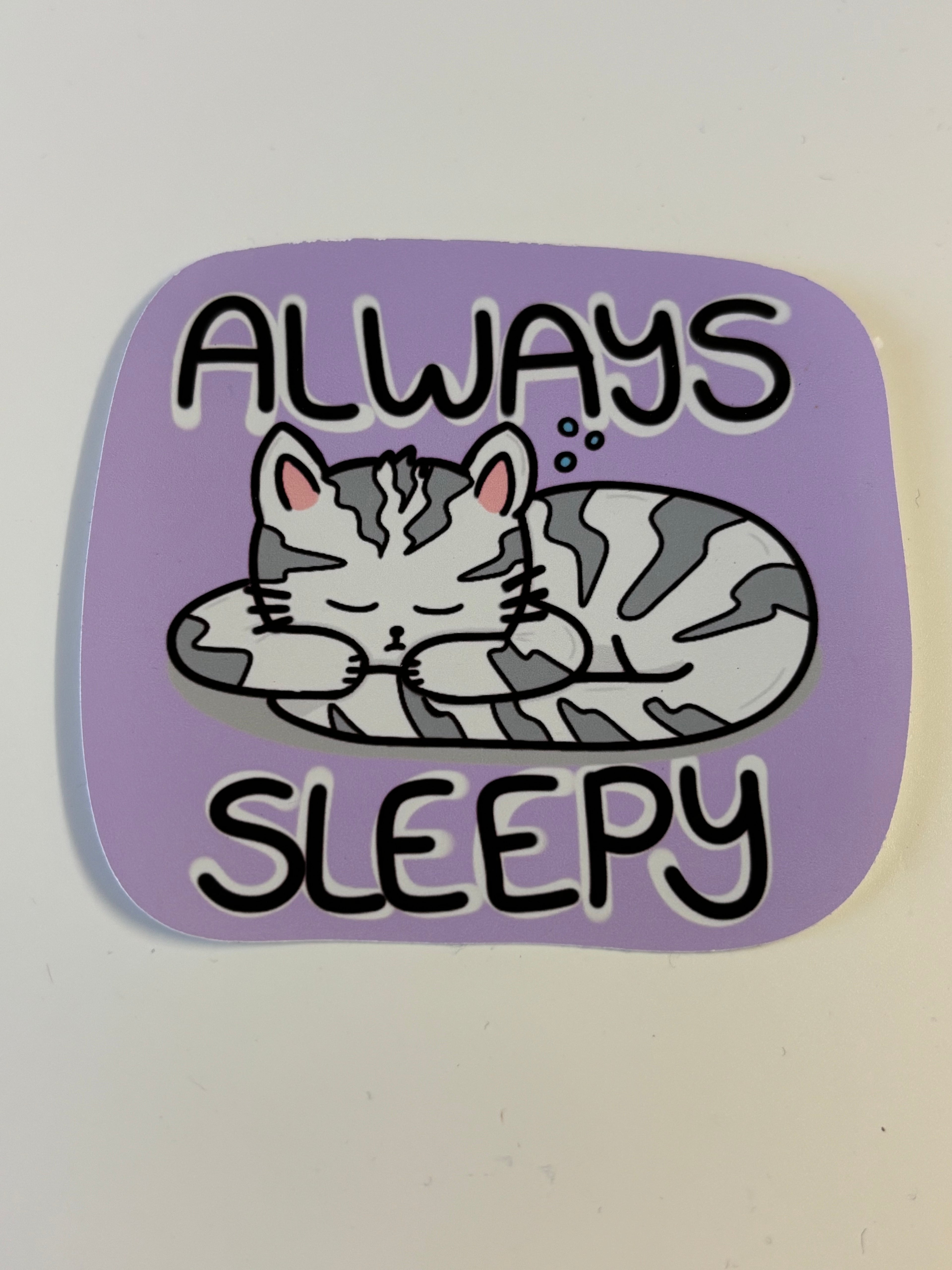 'The Cat Pack' Vinyl Stickers 5 Pack