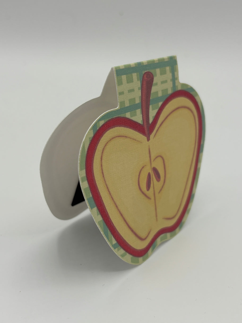Apple Magnetic Bookmark | Linen or Holographic