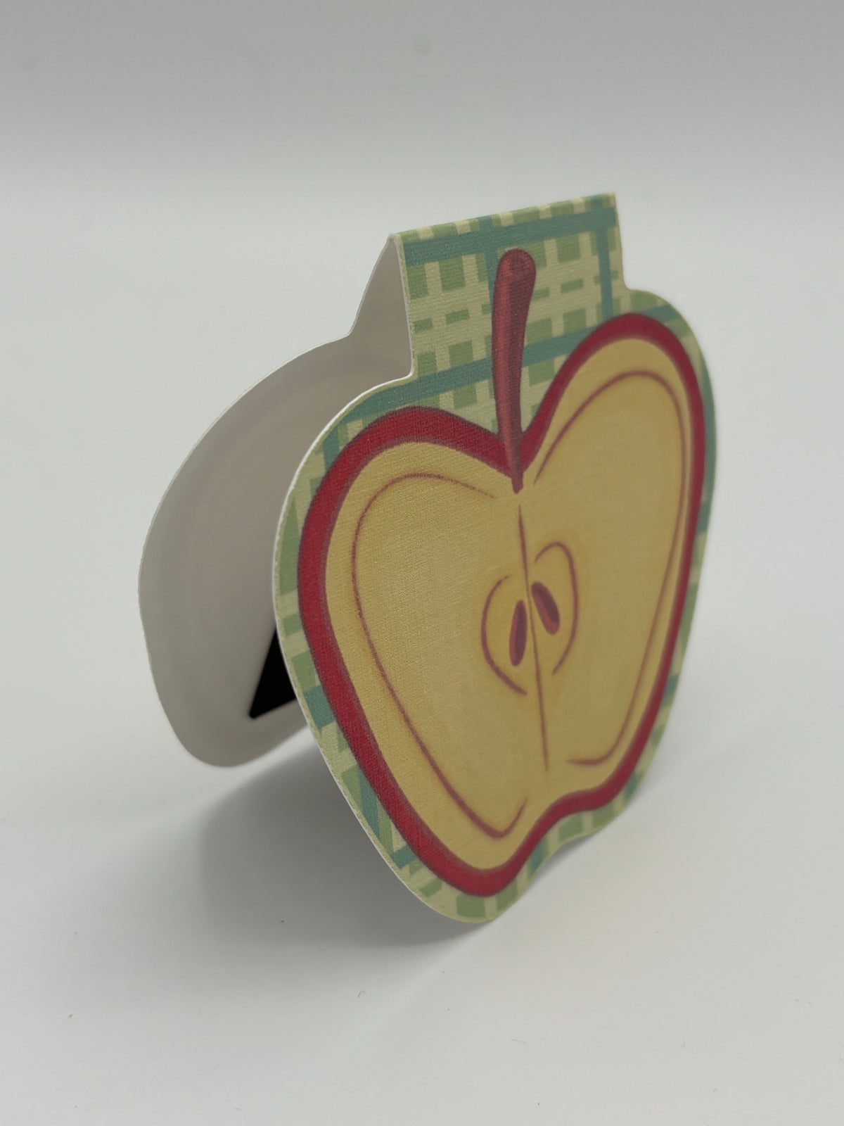 Apple Magnetic Bookmark | Linen or Holographic