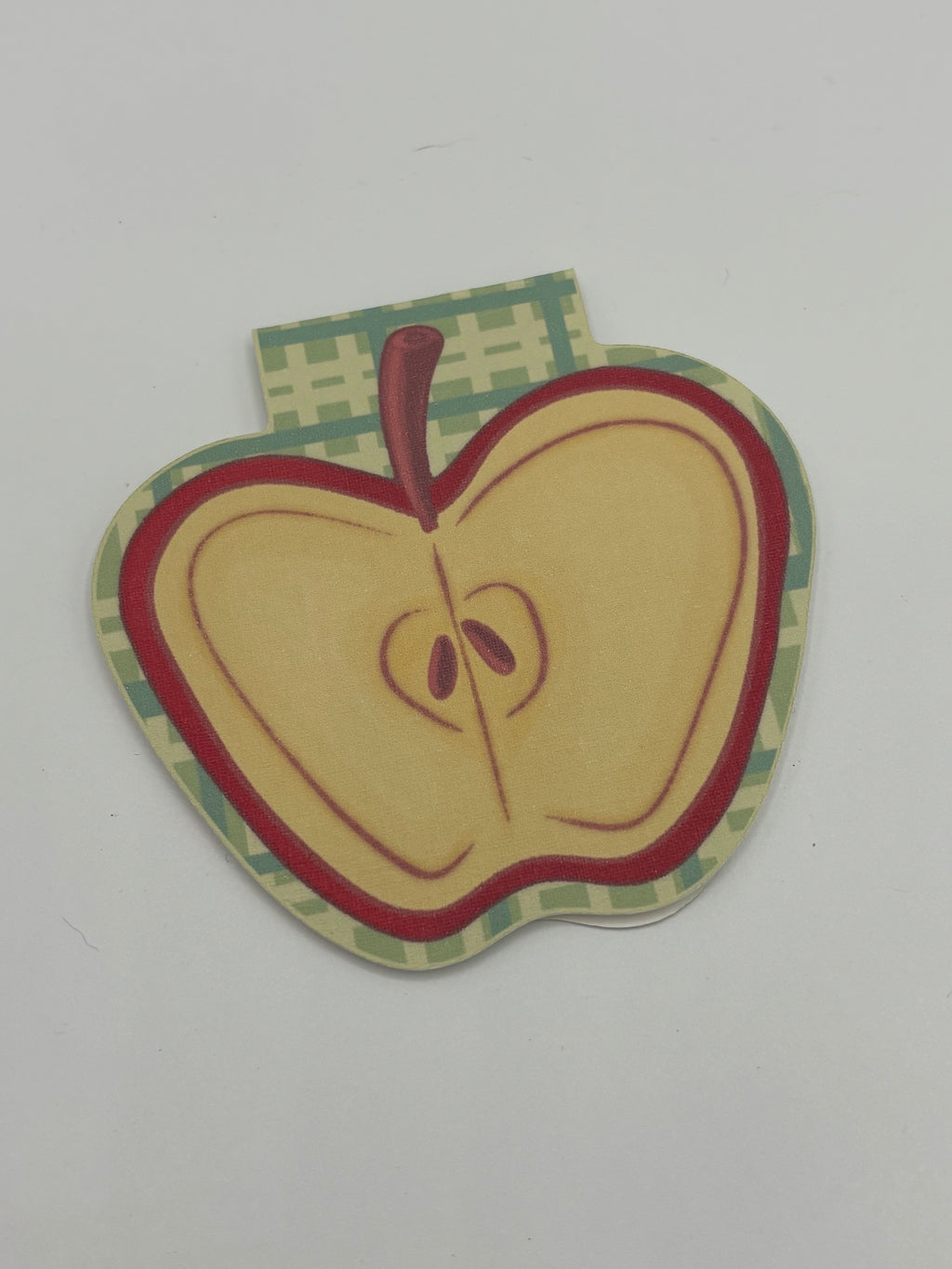 Apple Magnetic Bookmark | Linen or Holographic