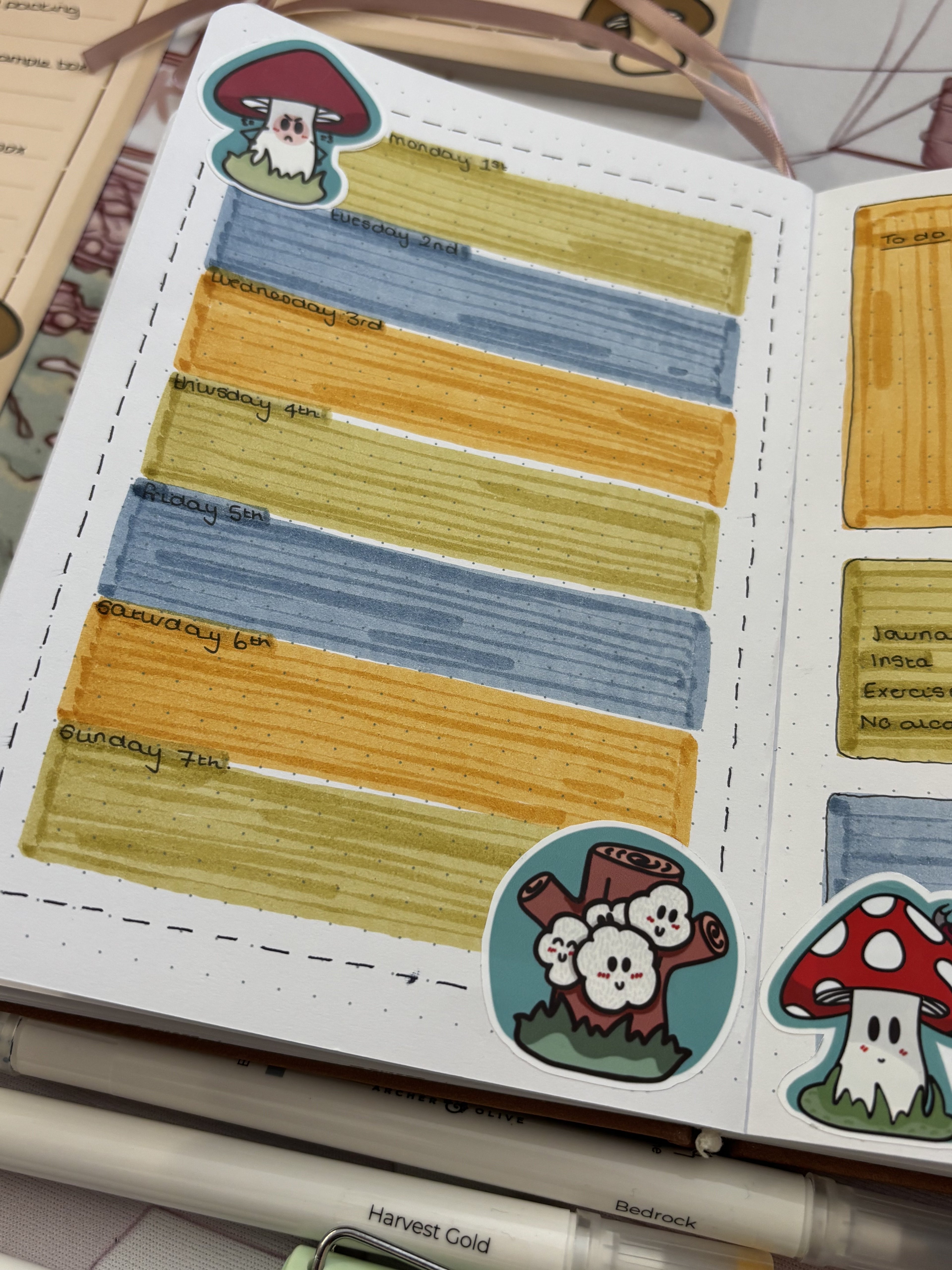 Mood Shrooms Mini Vinyl Sticker Pack image 3