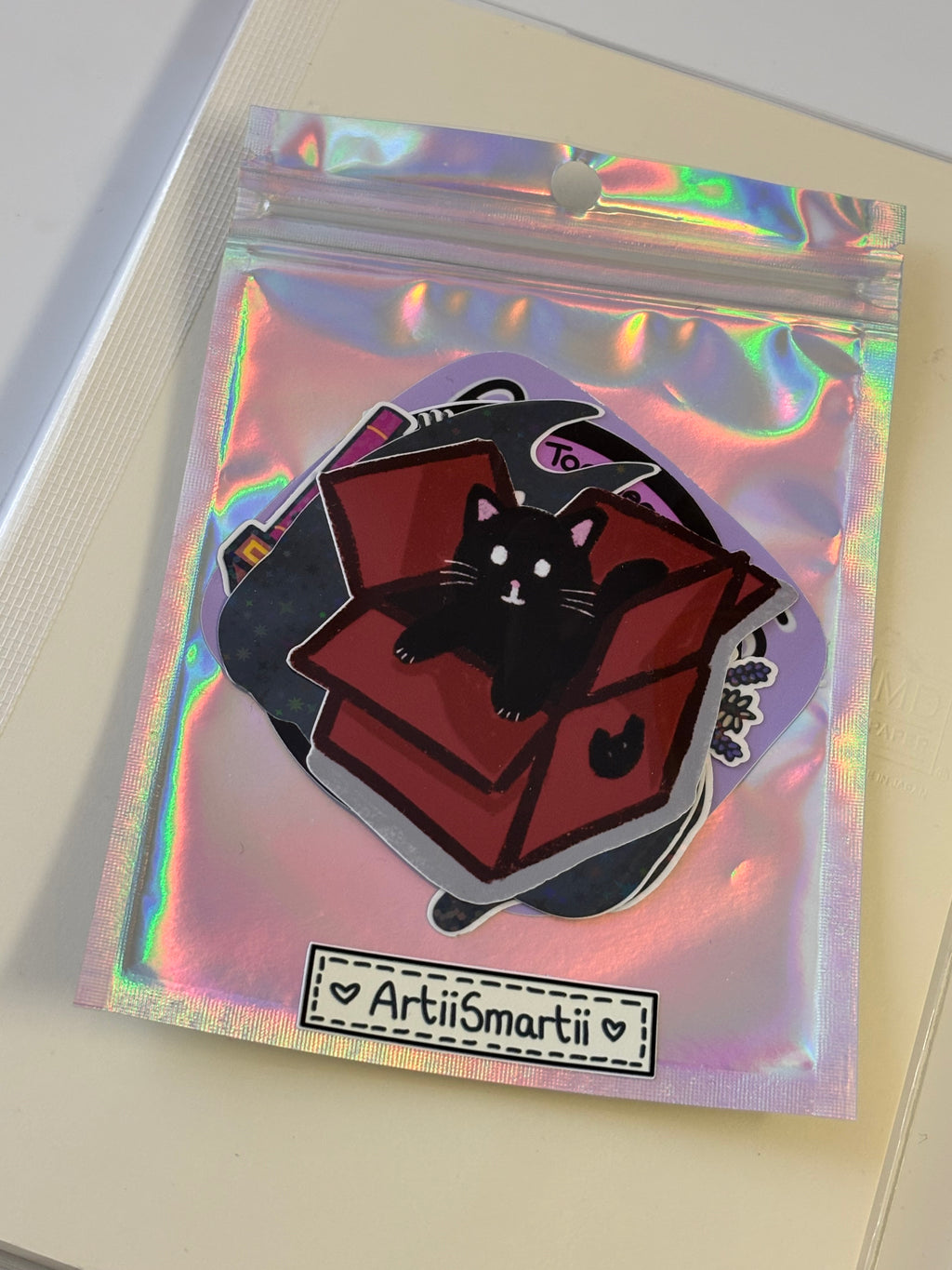 'The Cat Pack' Vinyl Stickers 5 Pack