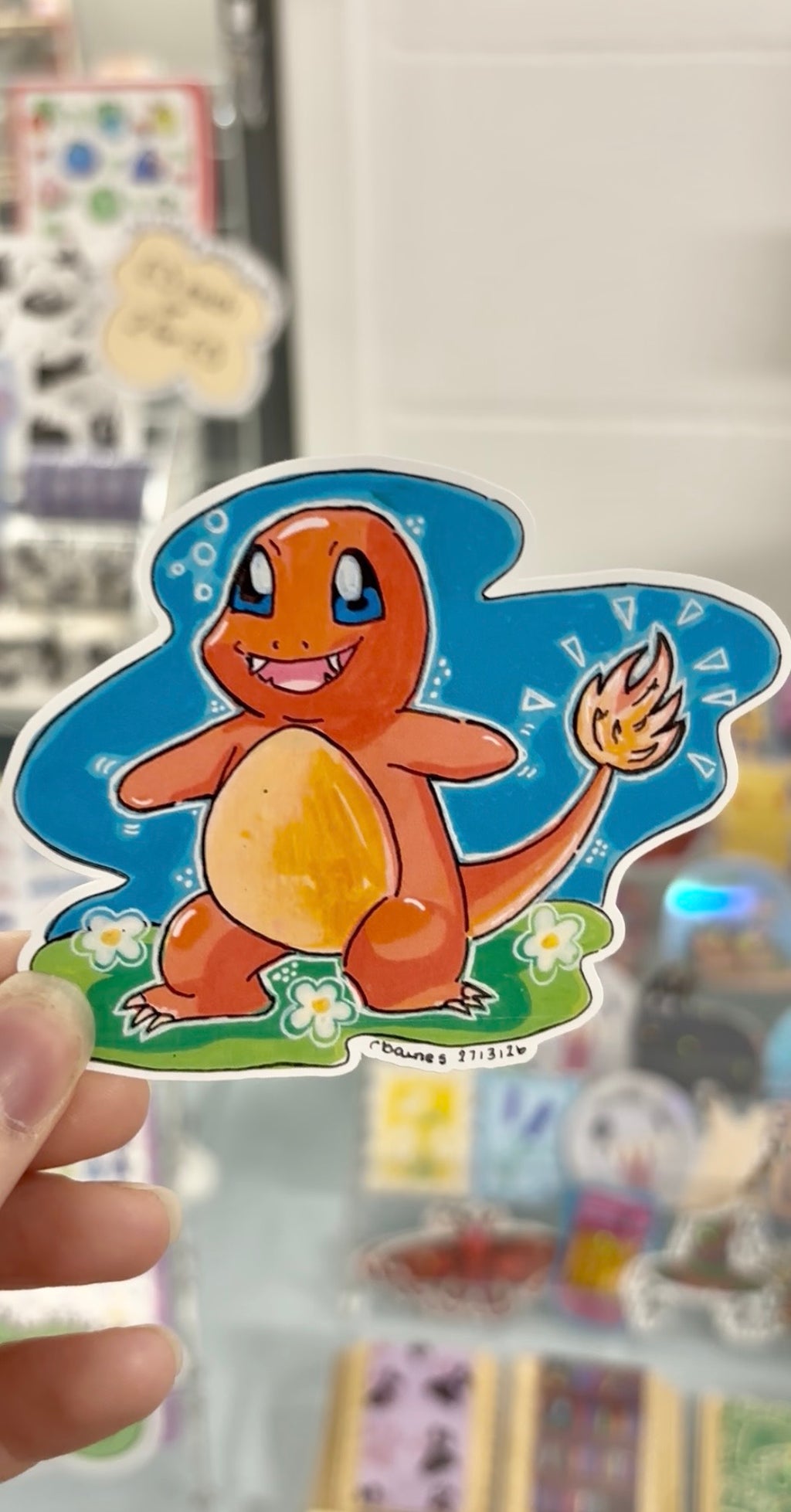 Charmander Die Cut