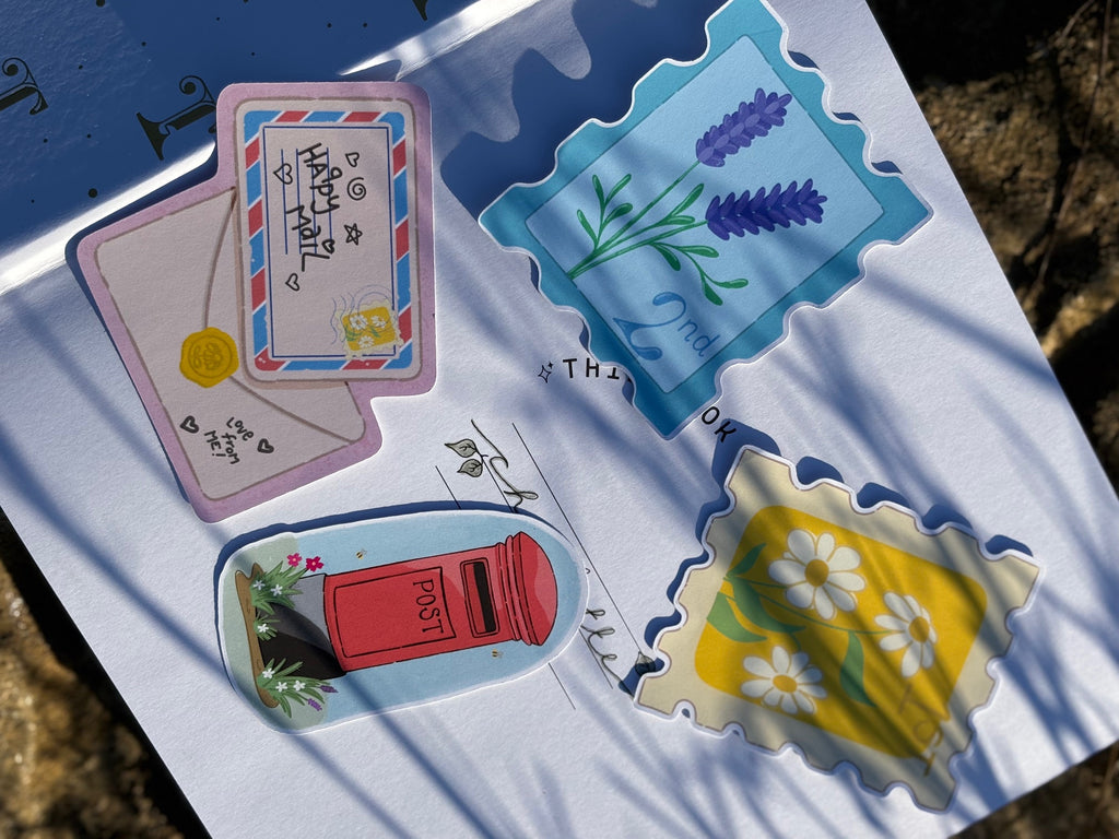 Happy Mail Matte Die Cut Sticker