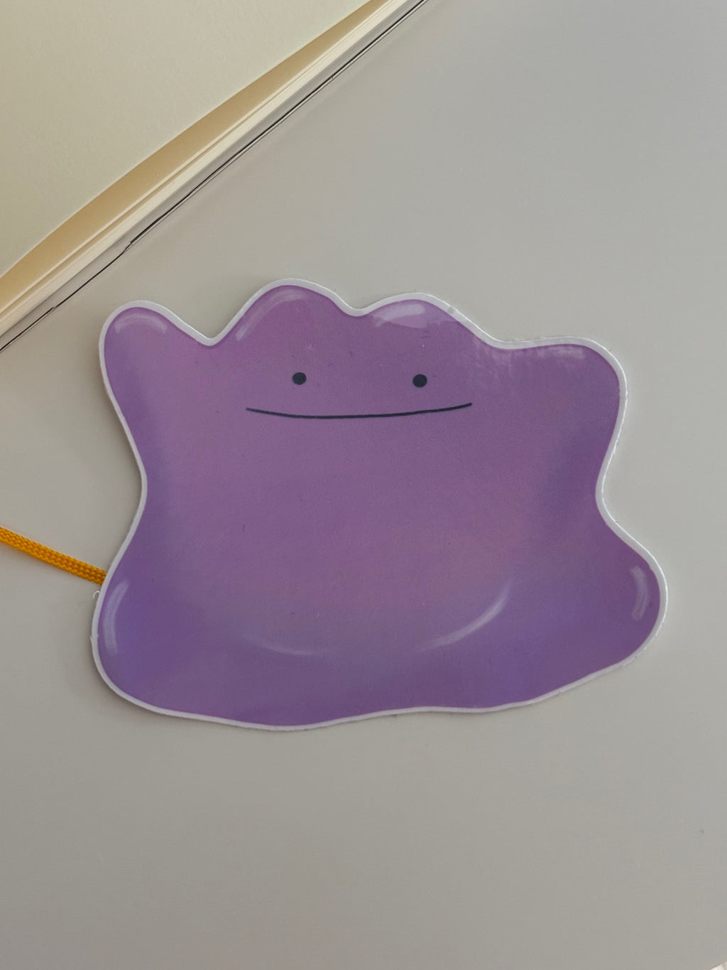 Ditto Holographic Die Cut Sticker