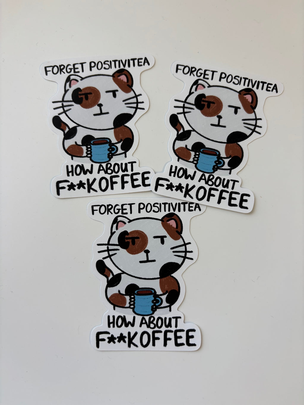 Forget Positivi-tea Die Cut