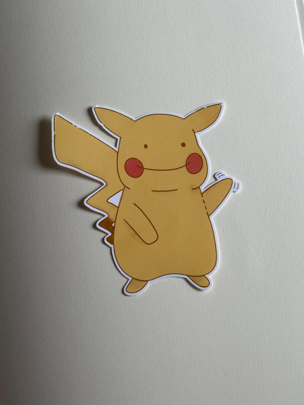 Pikaditto (Pikachu/Ditto) Gloss Vinyl Die Cut Sticker