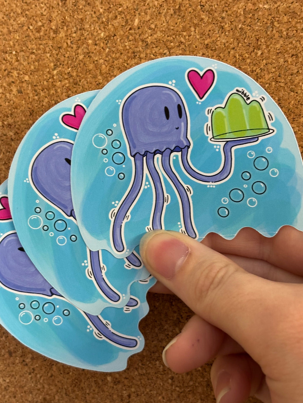 Jelly Love Gloss Die Cut Sticker