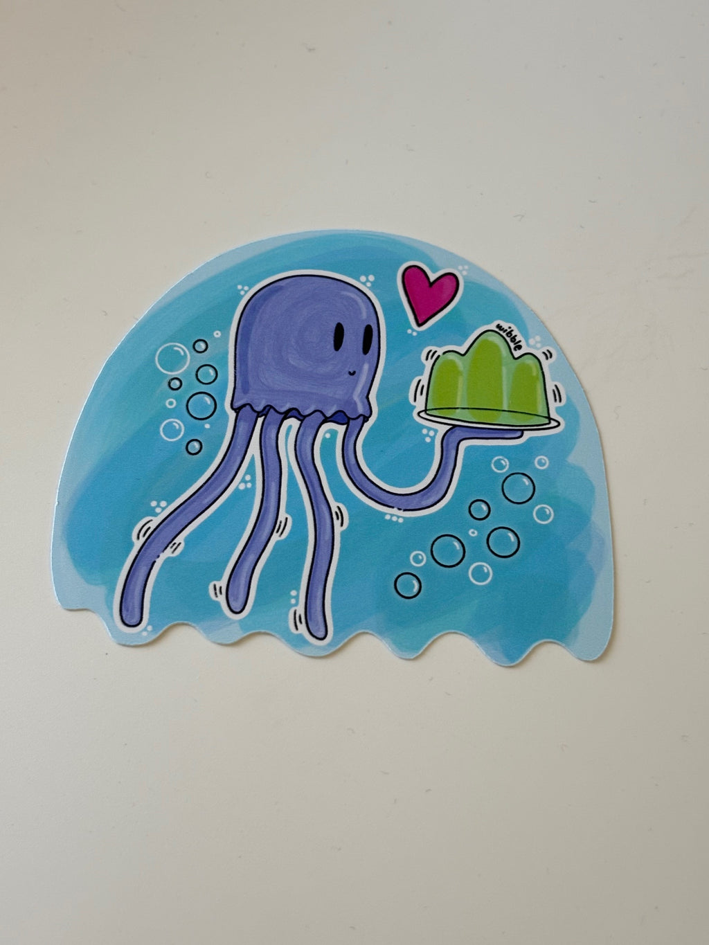 Jelly Love Gloss Die Cut Sticker