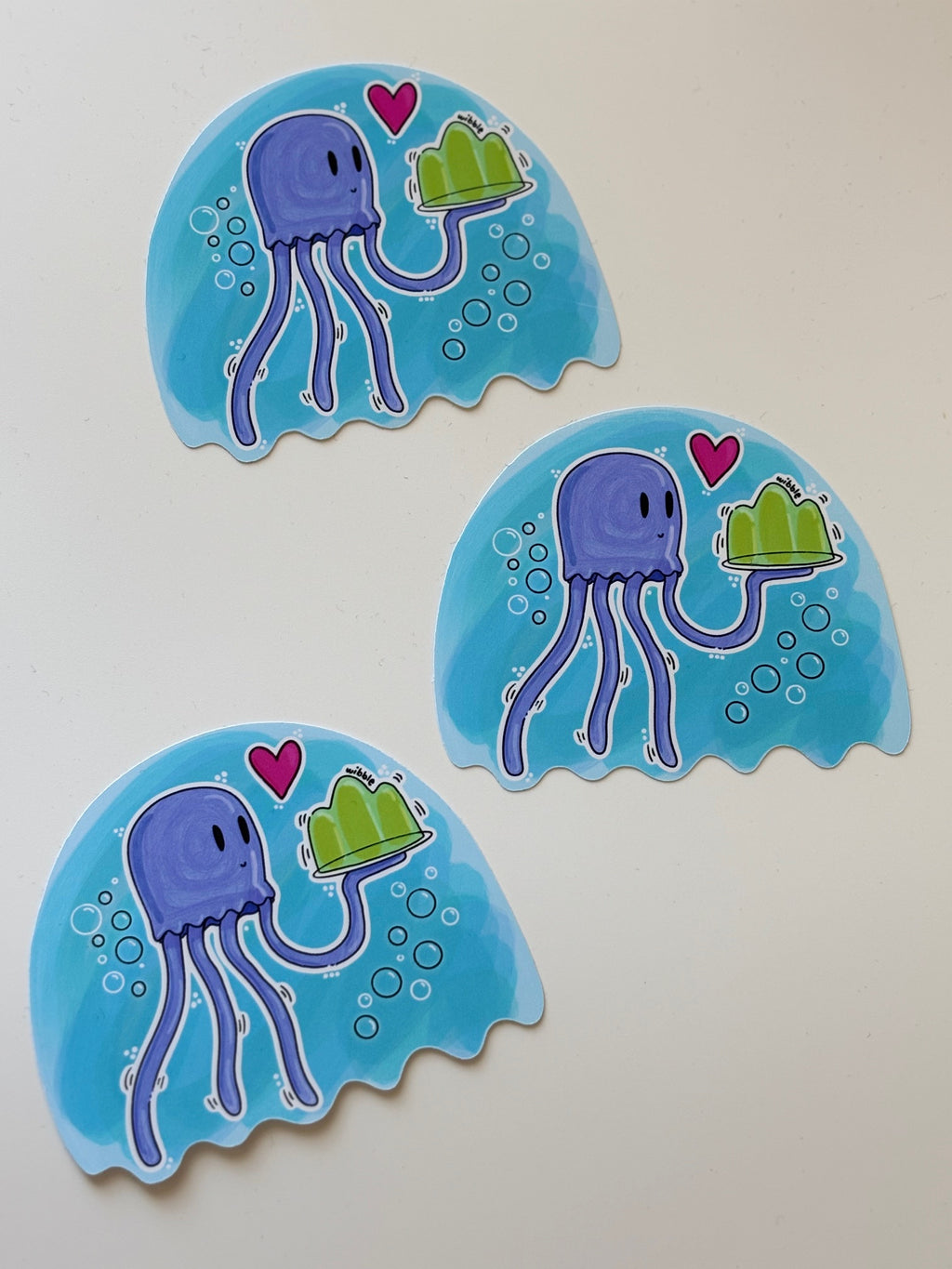 Jelly Love Gloss Die Cut Sticker
