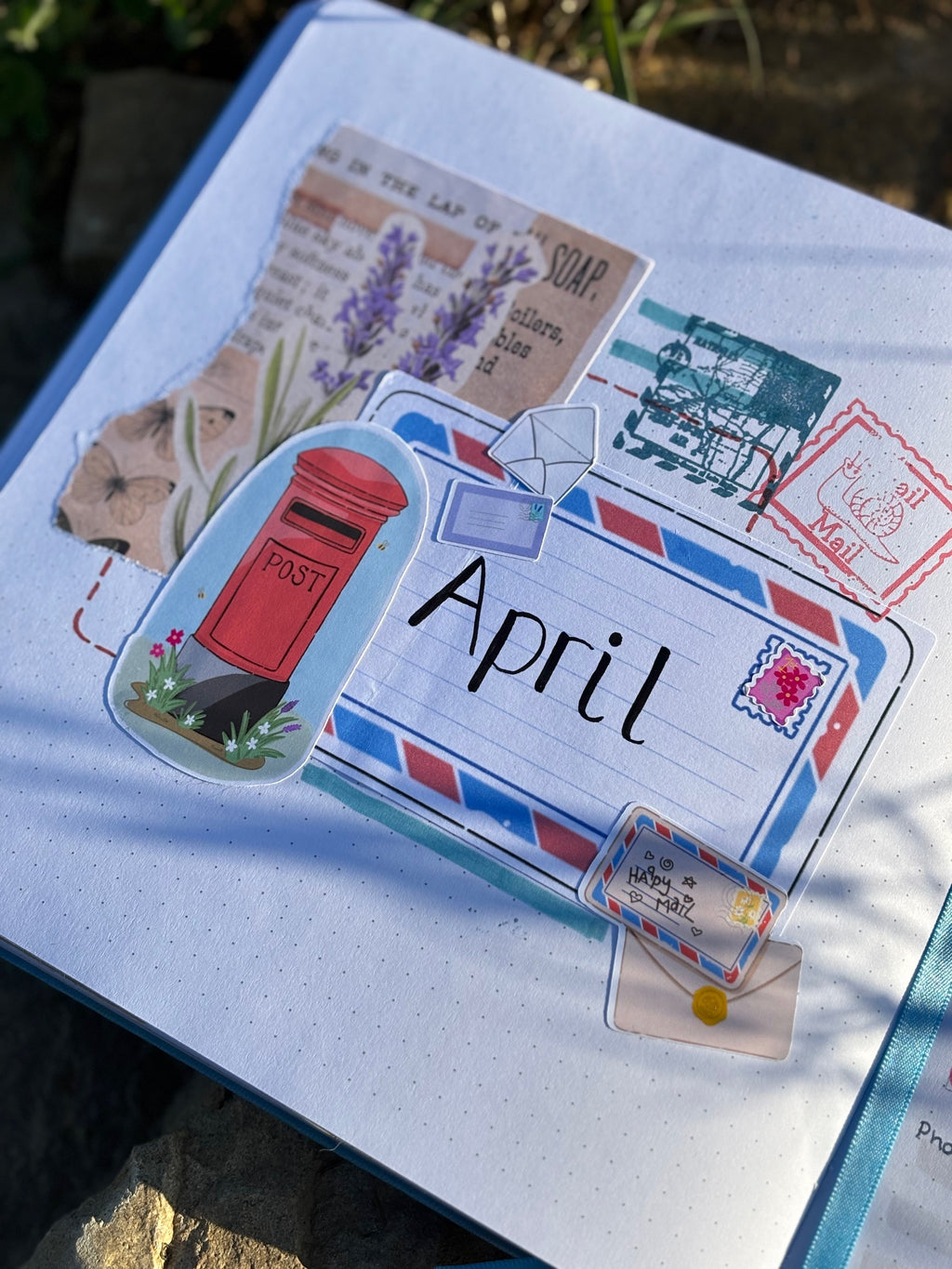 Cosy Post Box Matte Die Cut Sticker