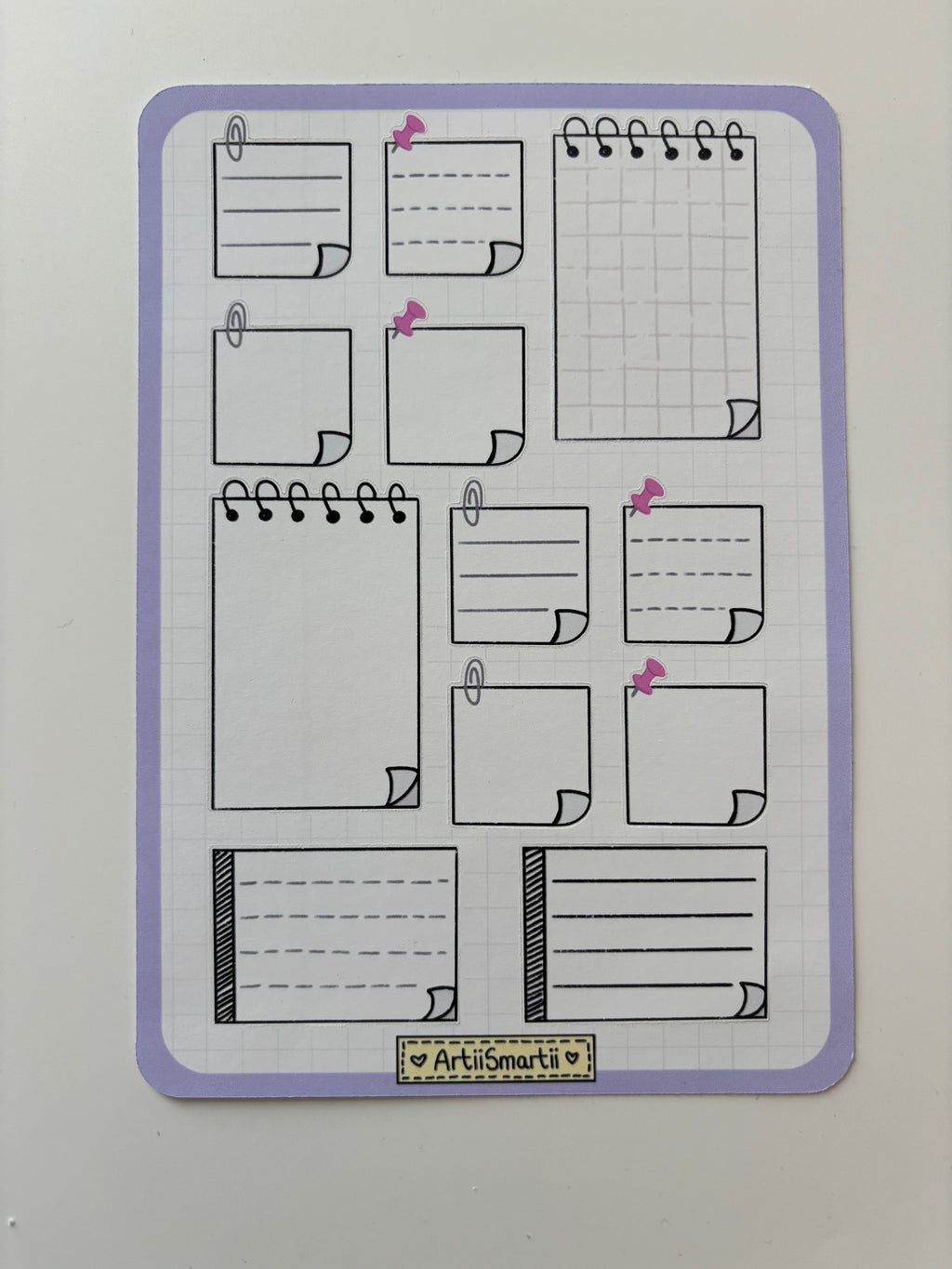 Memo Sticker Sheet