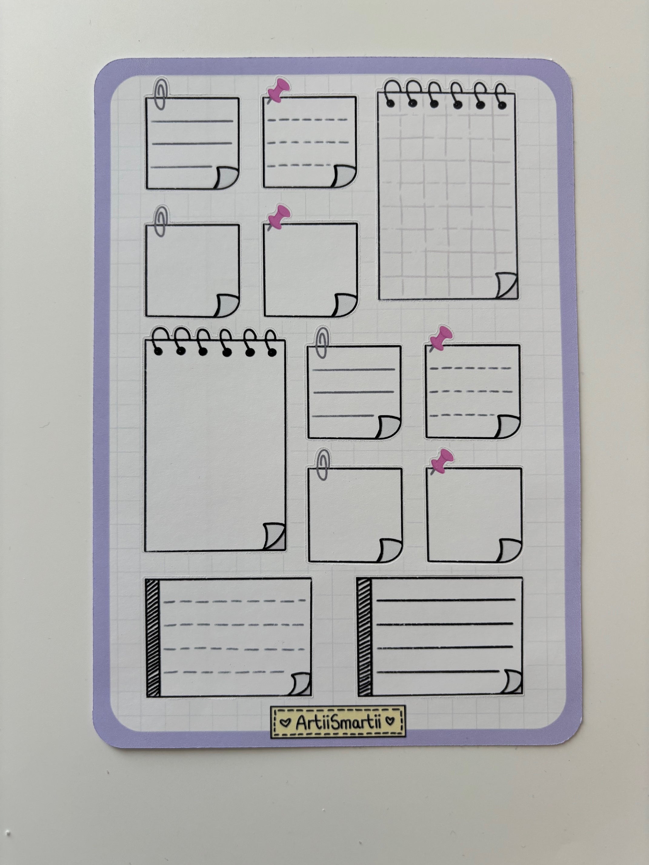 Memo Sticker Sheet