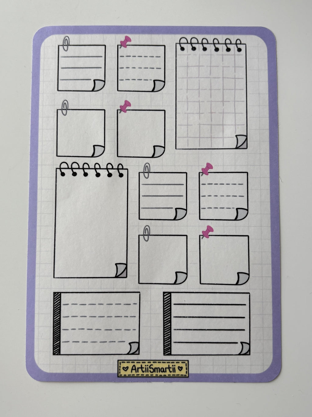 Memo Sticker Sheet
