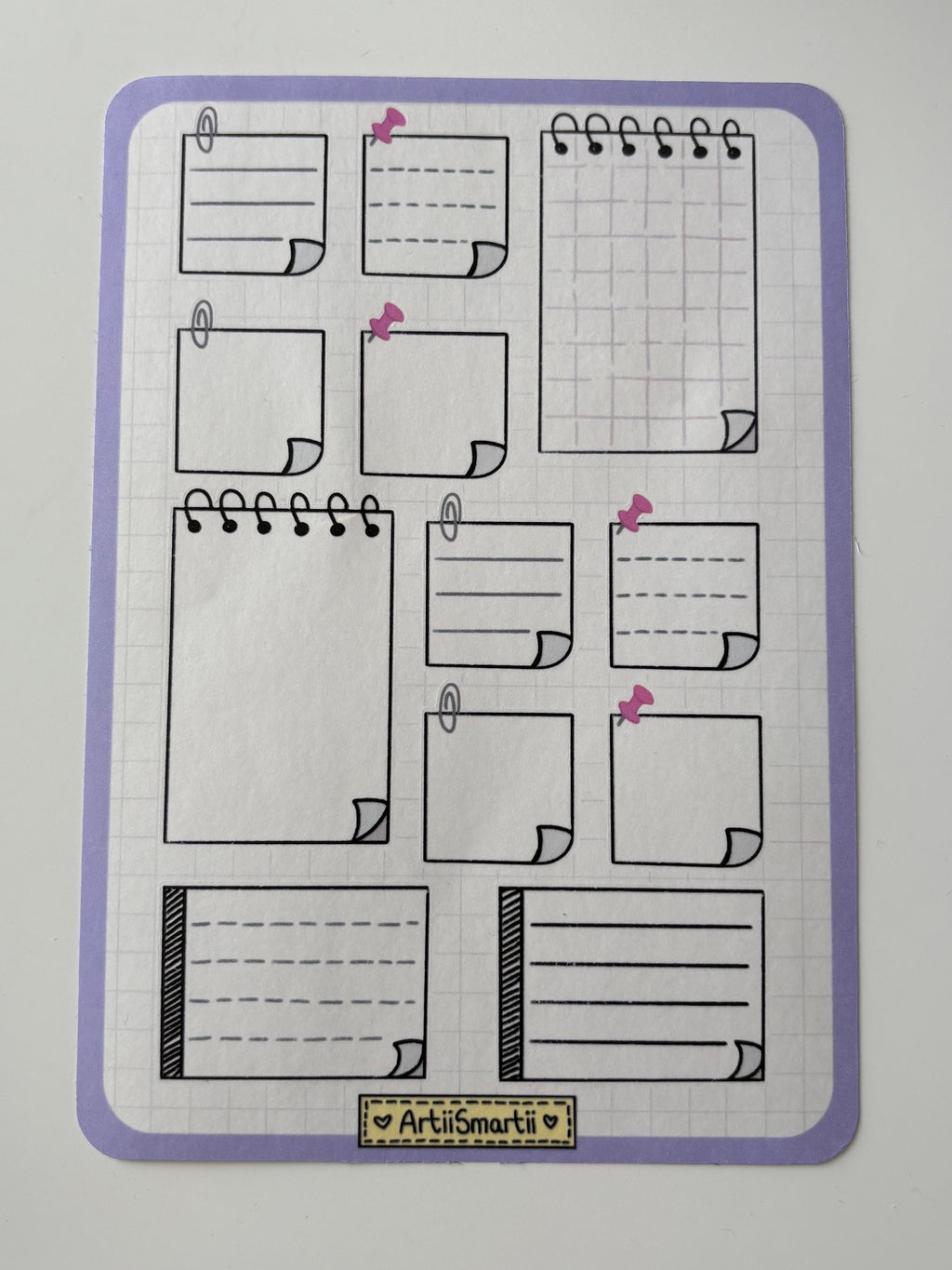 Memo Sticker Sheet