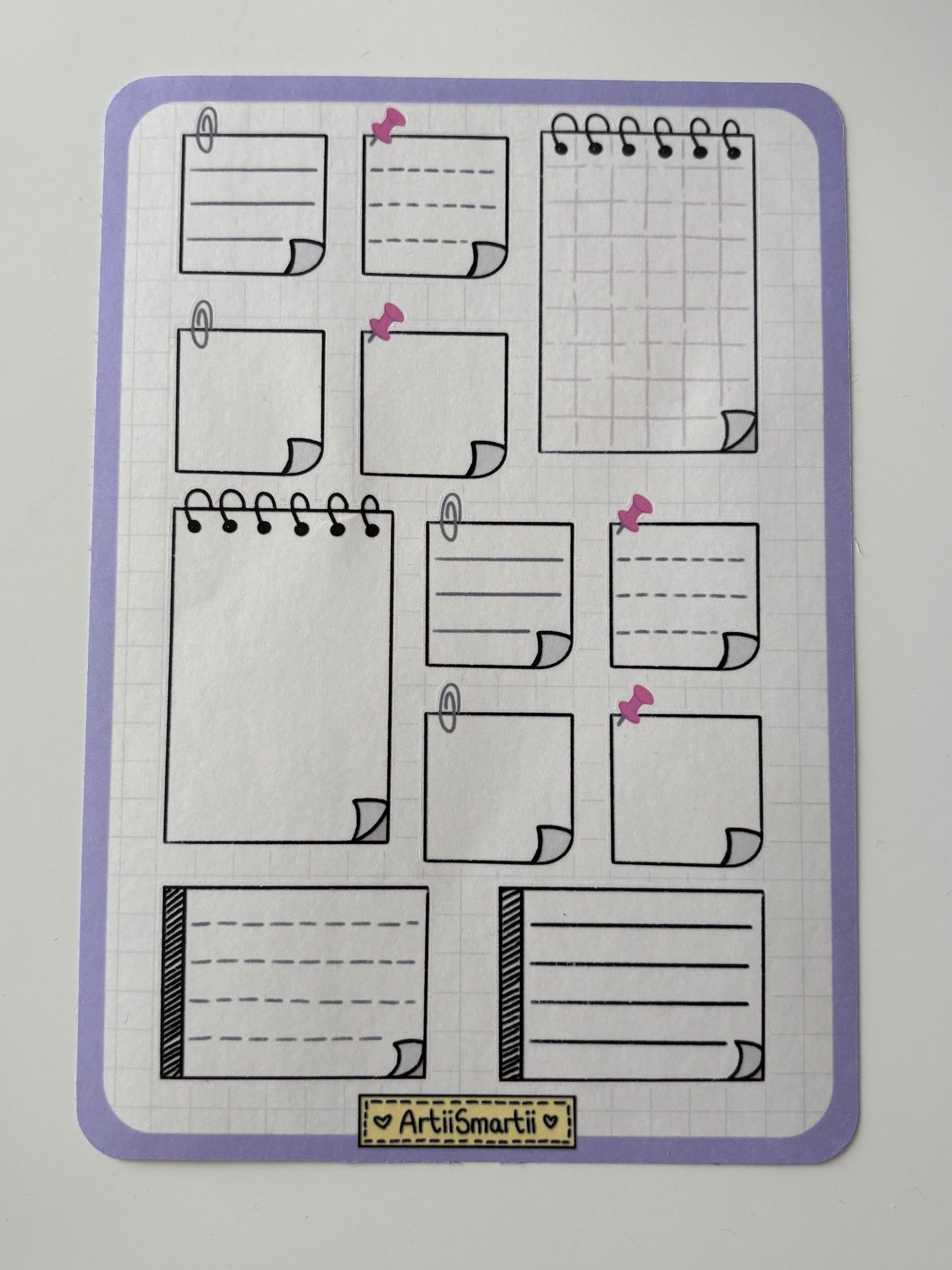 Memo Sticker Sheet