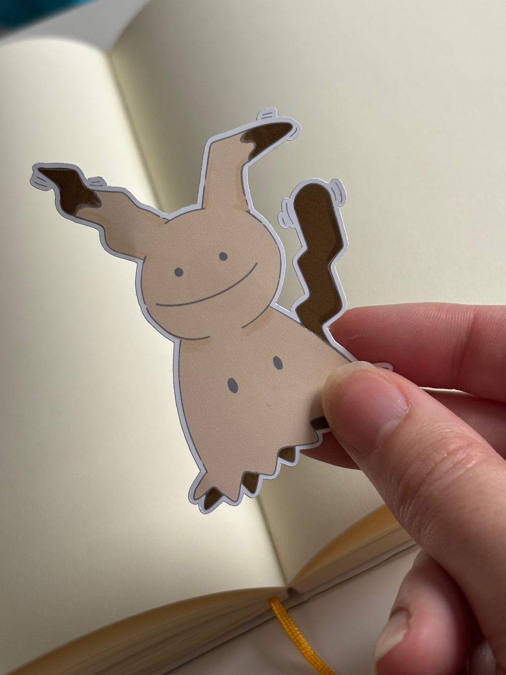 Mimiditto (Mimikyu/Ditto) Gloss Die Cut Sticker