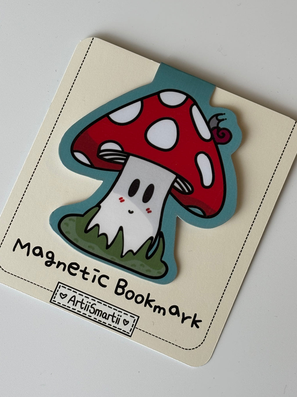Mushroom Magnetic Bookmark