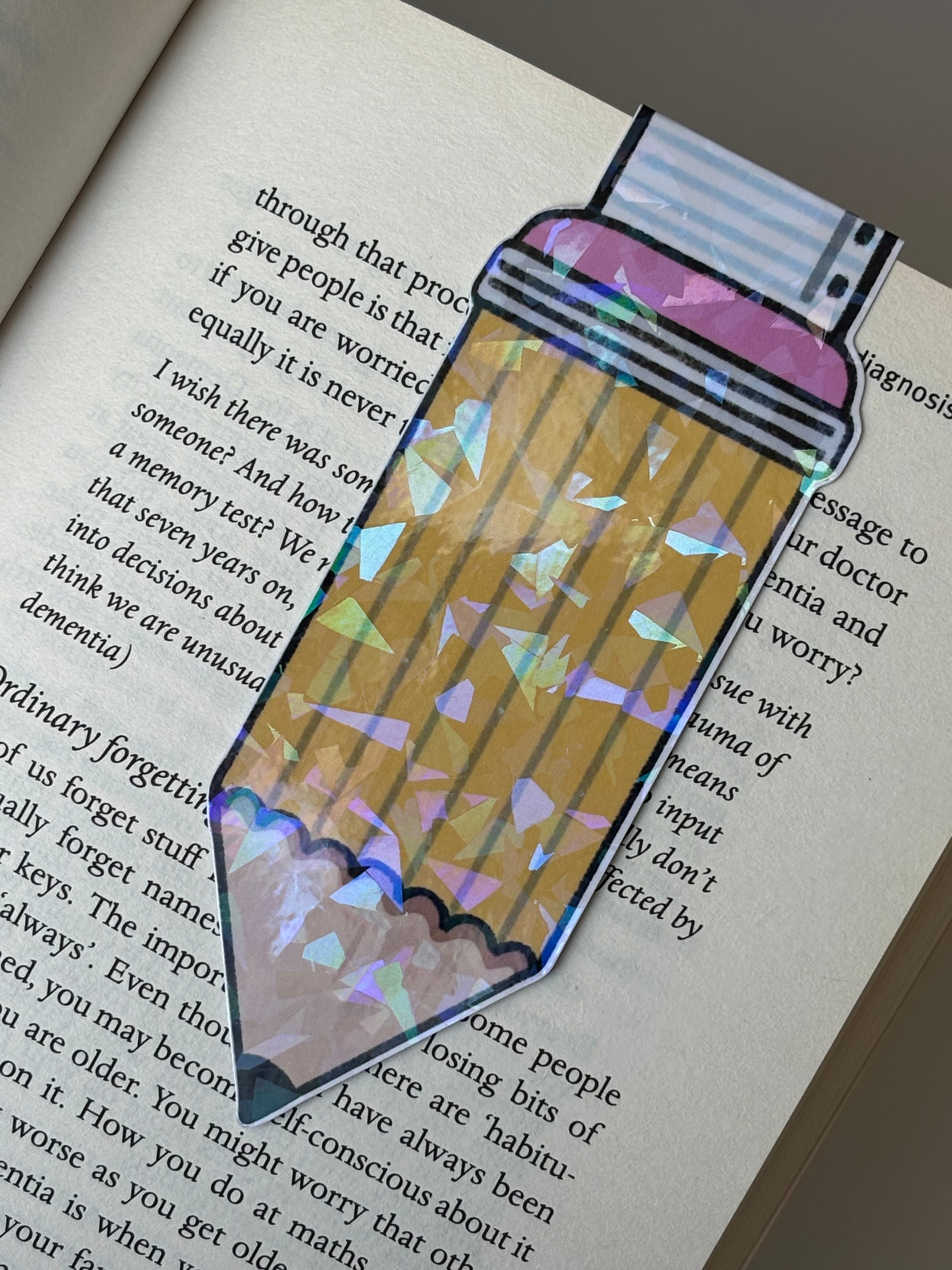 Pencil Magnetic Bookmark