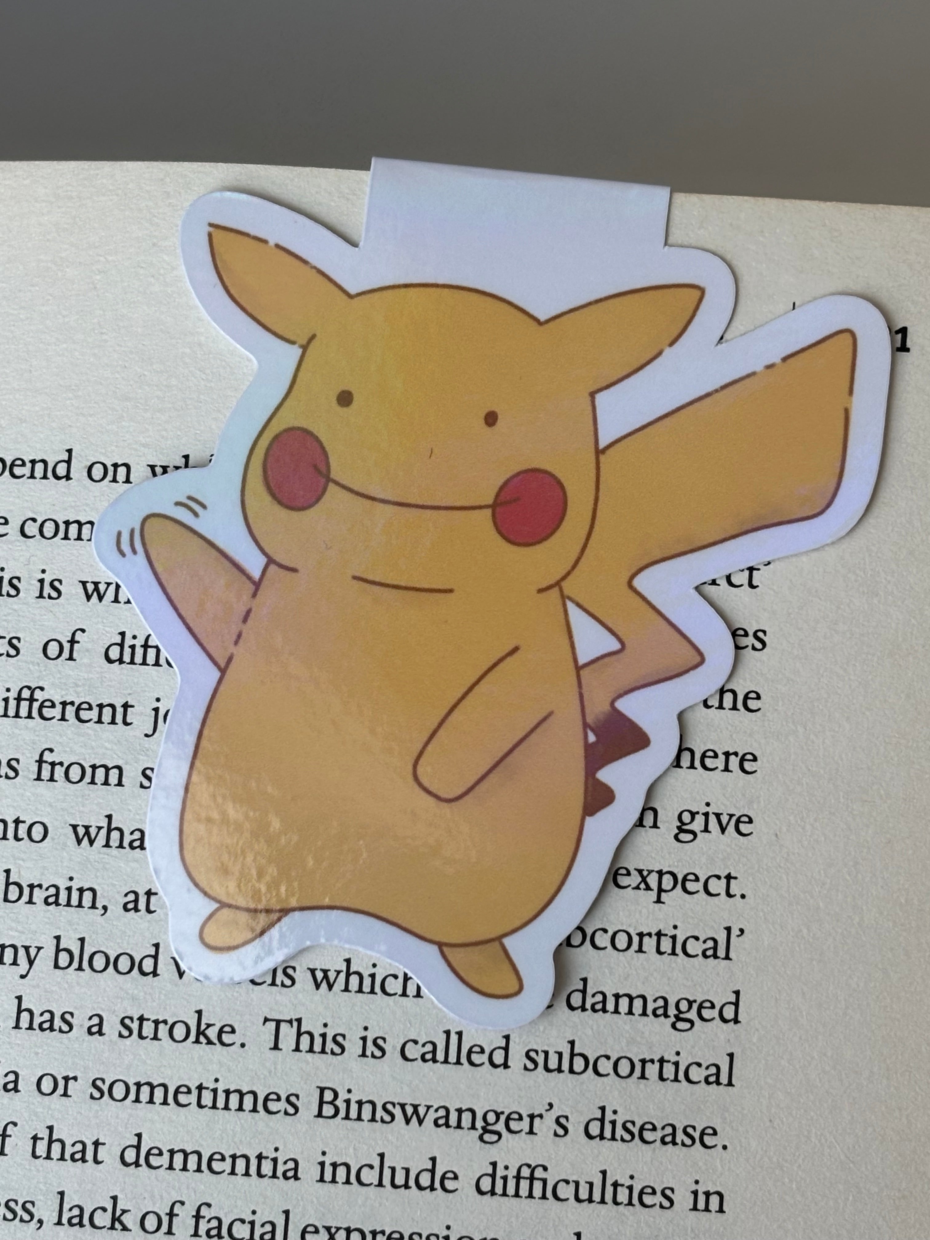 Pikaditto Magnetic Bookmark [Handmade]
