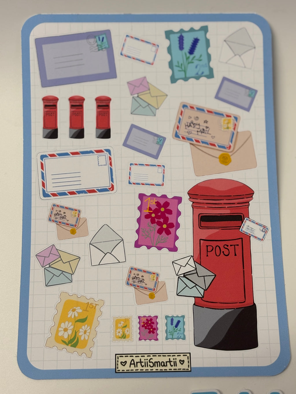 Cosy Post Sticker Sheet