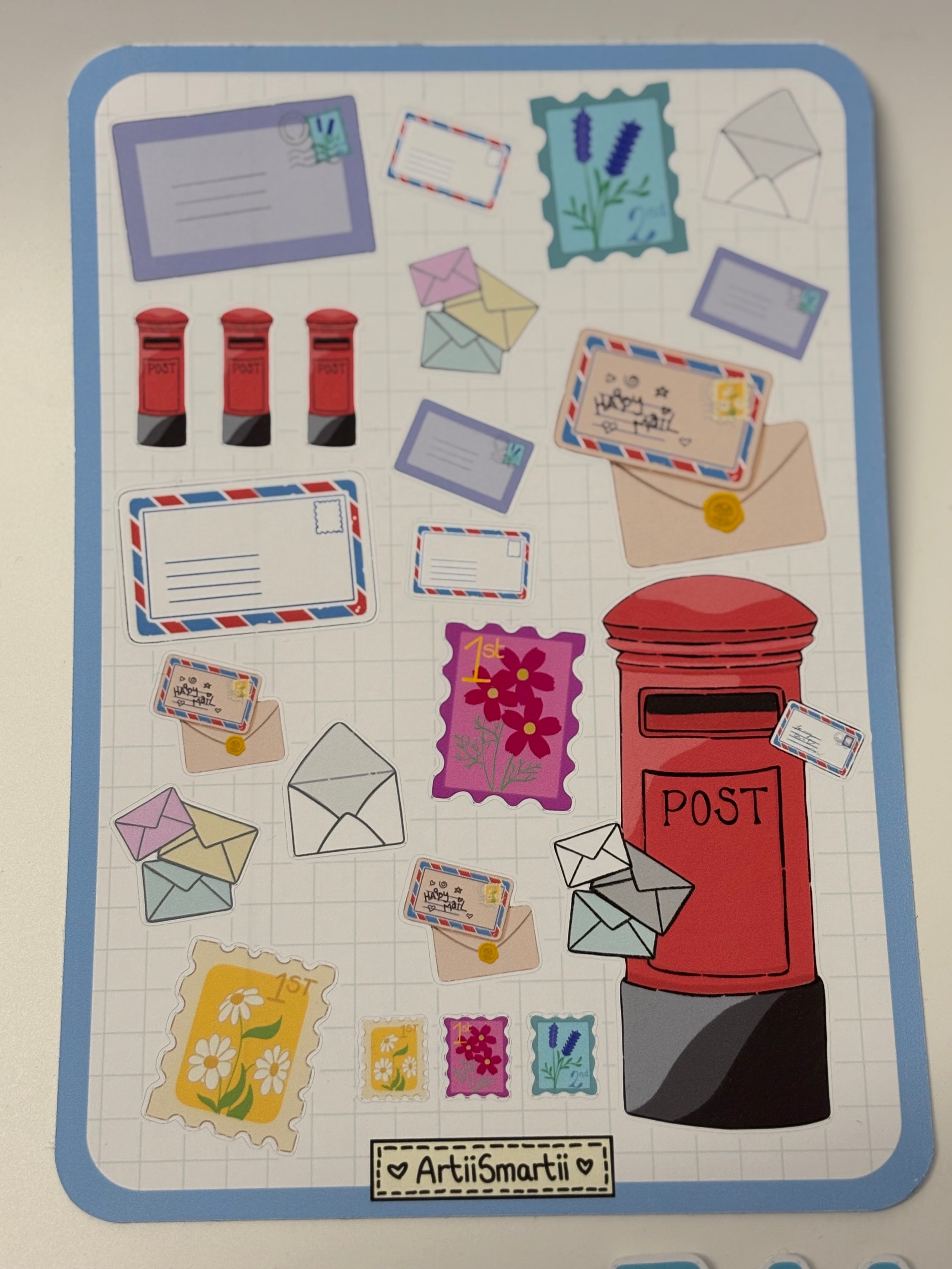 Cosy Post Sticker Sheet