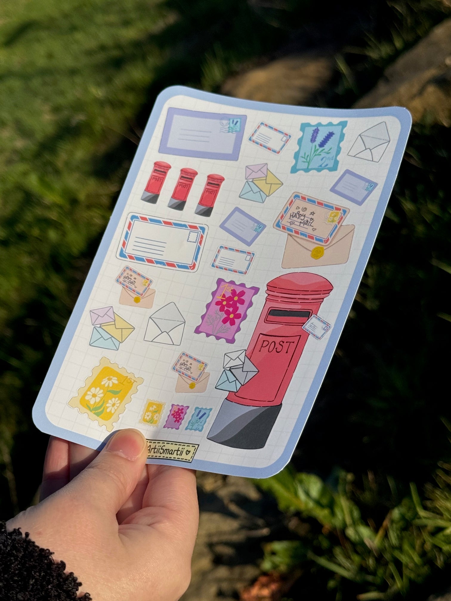 Cosy Post Sticker Sheet