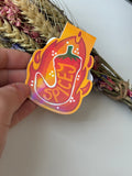 Spicey Magnetic Bookmark
